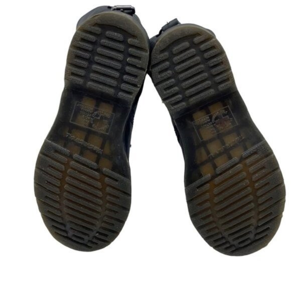 Dr. Martens Triumph Tall Lace Up Fold Over‎ Boot Pink Plaid Women Size 6 - Picture 7 of 10